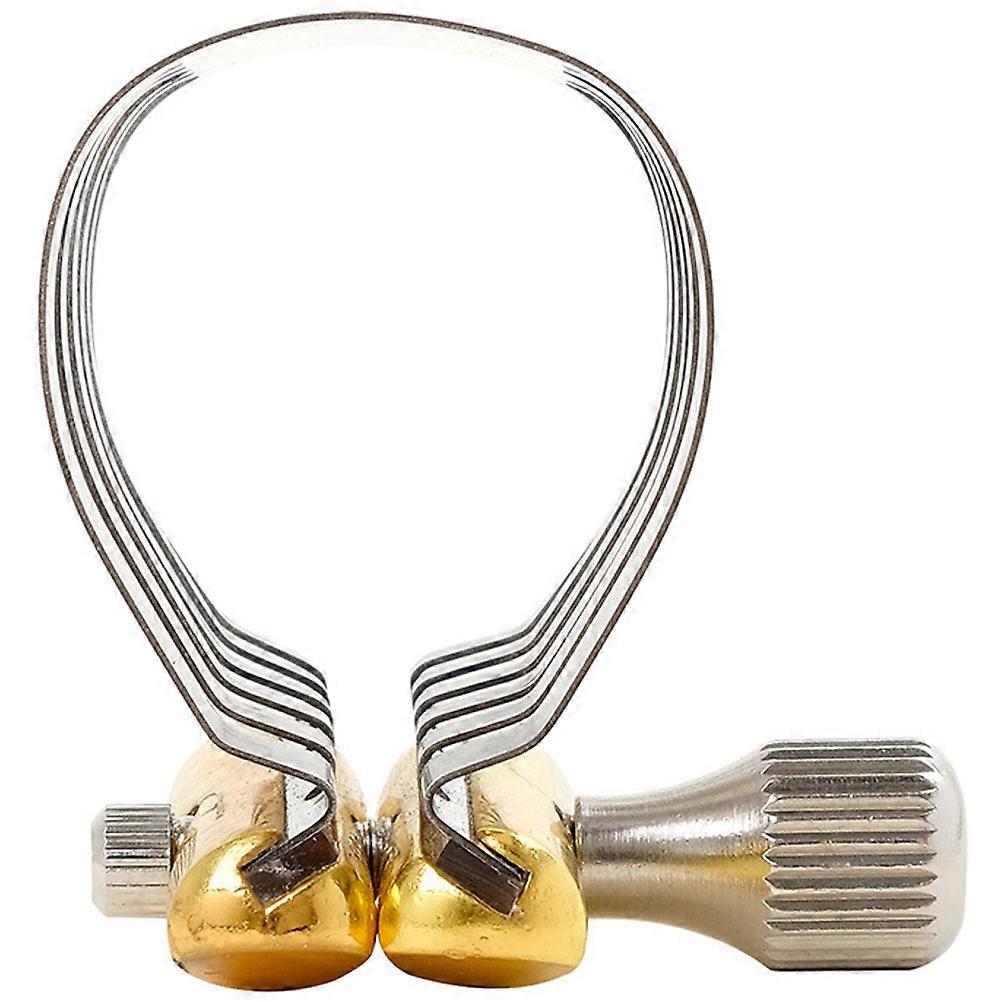 Set of 4Pcs Saxophone Ligature Silver Replacement for Wind Instrument