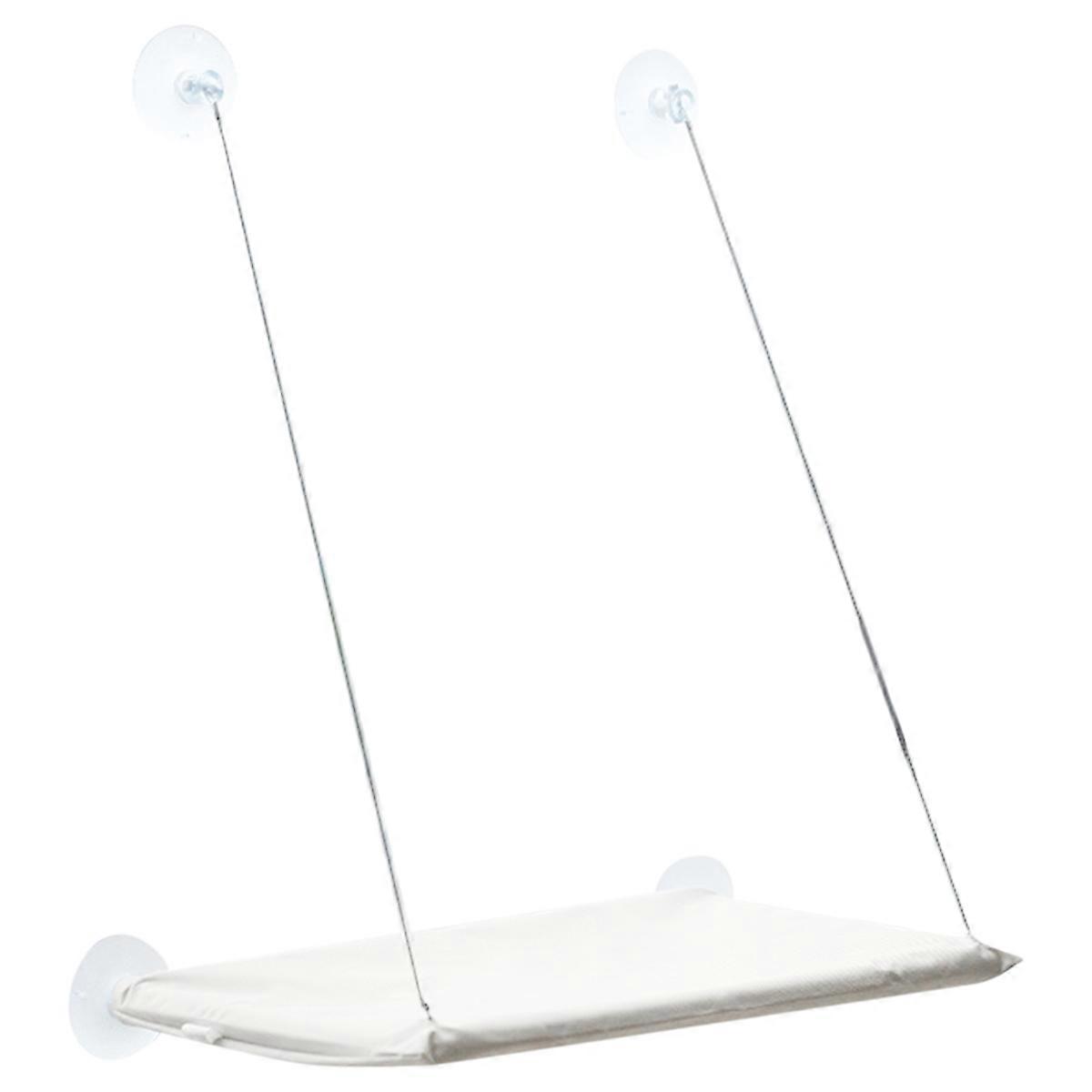 Ultra-Soft Cat Window Hammock Bed - Cozy Cloud-Like Perch for Feline Naptime - Securely Mounted, Per