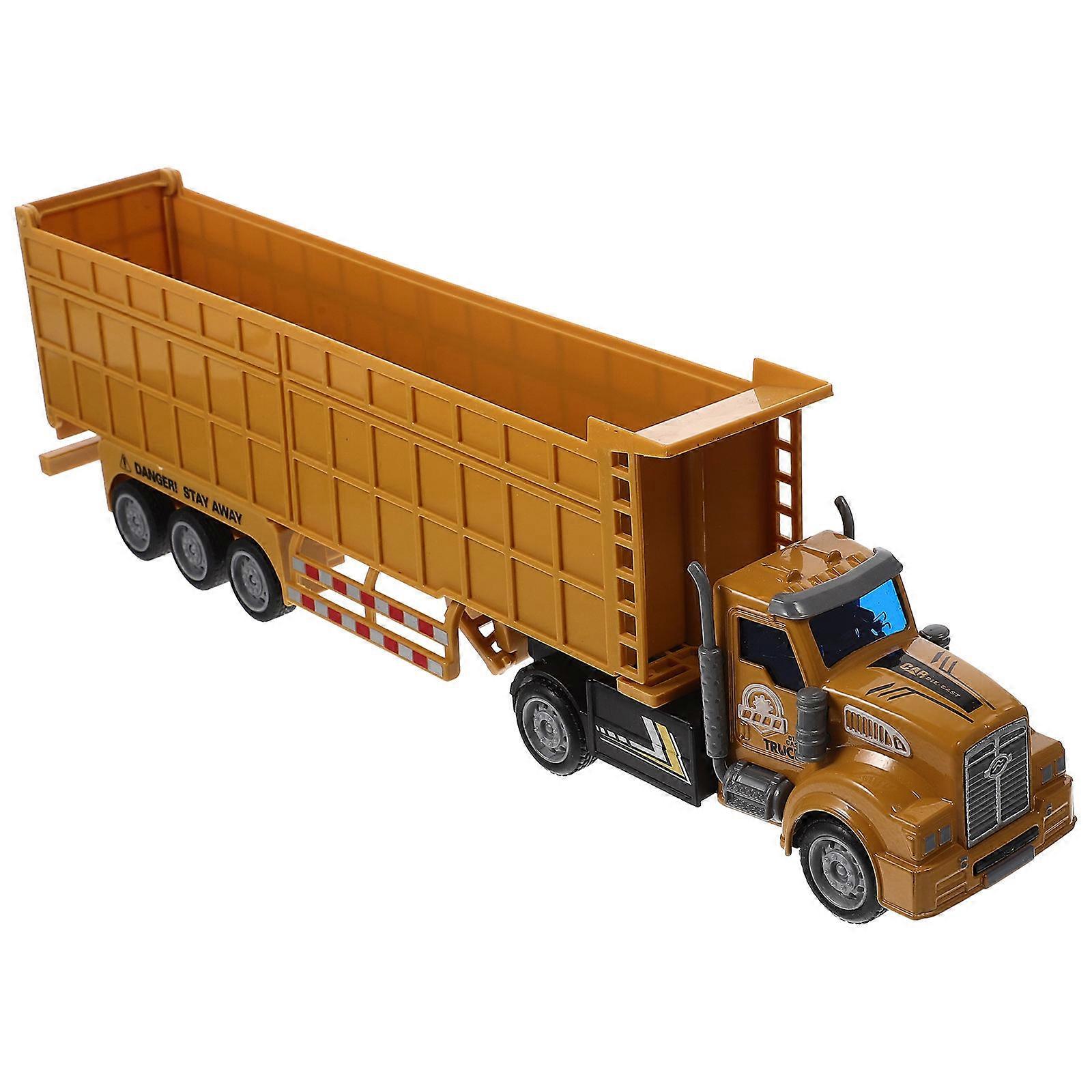 Mini Container Toys Simulated Autotruck Model Toy for Boys 5Pcs Set