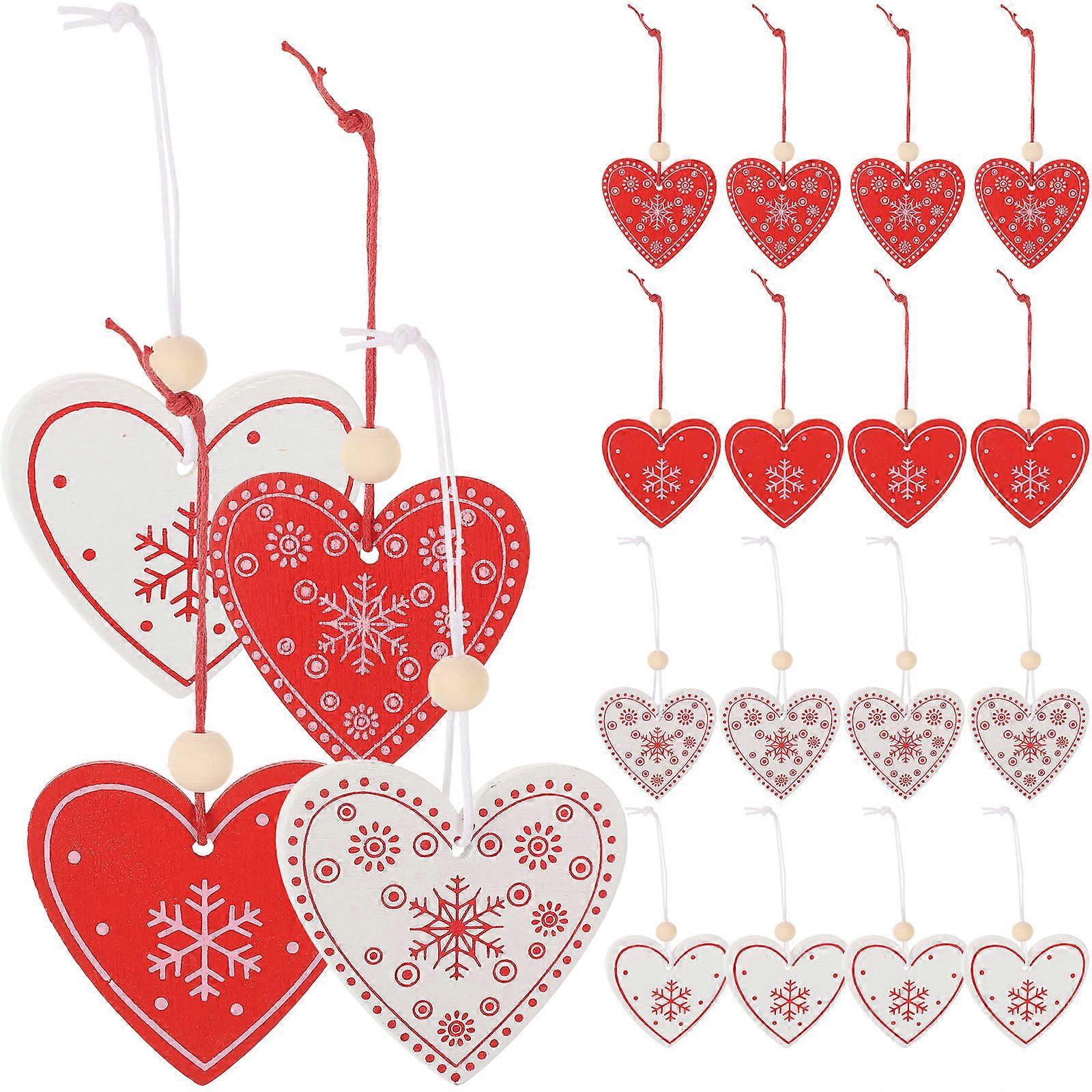 Square Wood Decor for Valentines Day 80 Pcs Wall Hanging Table Centerpiece for DIY Enthusiasts