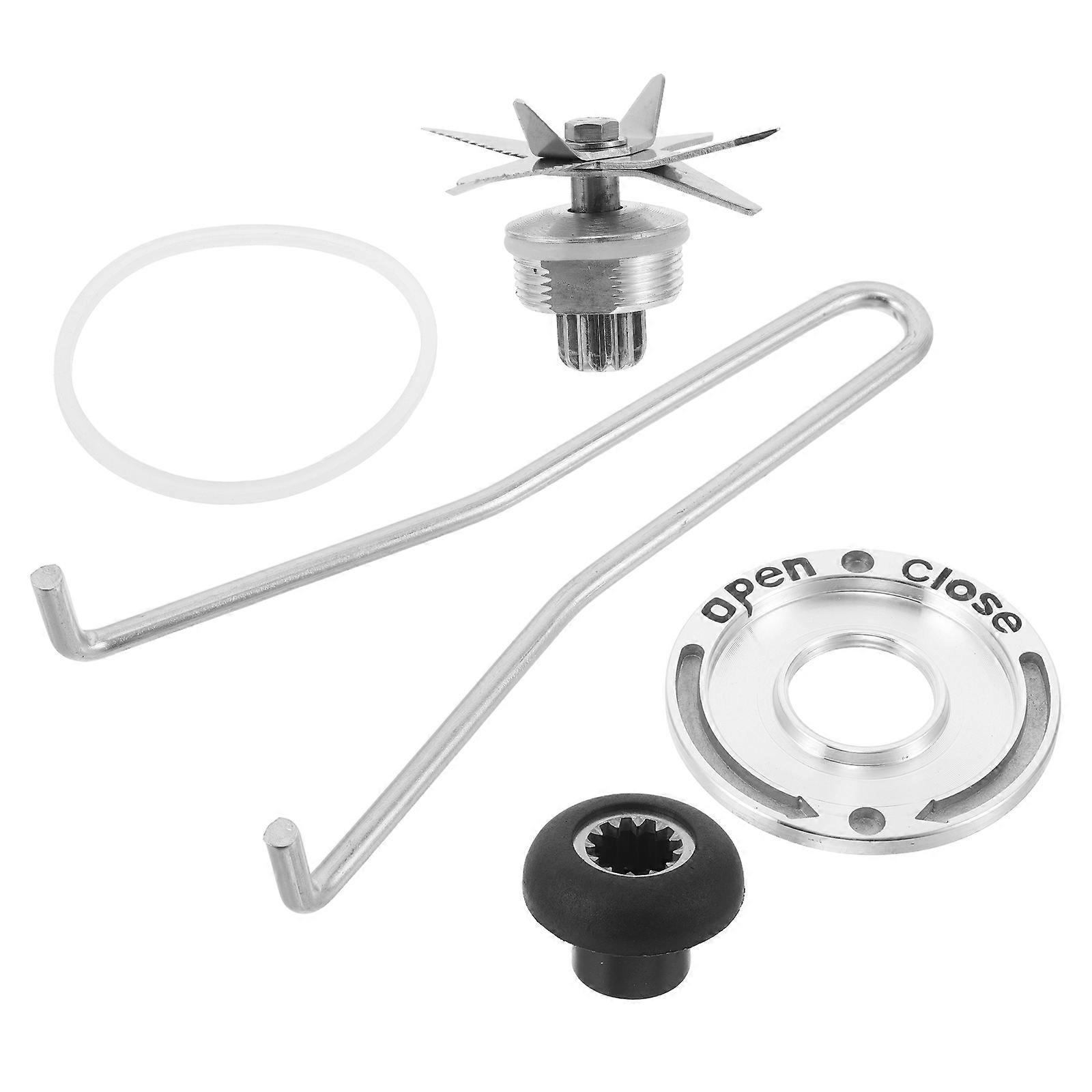 Blender Replacement Parts For Home Kitchen Use Featuring 4 Sets Of Silver And Drive Socket For Soy Milk Makers With Precision Cutting Function