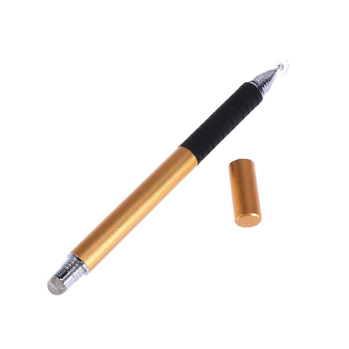 Phone Capacitive Pens 2Pcs for Writing with Fine Point Stylus Golden Finish