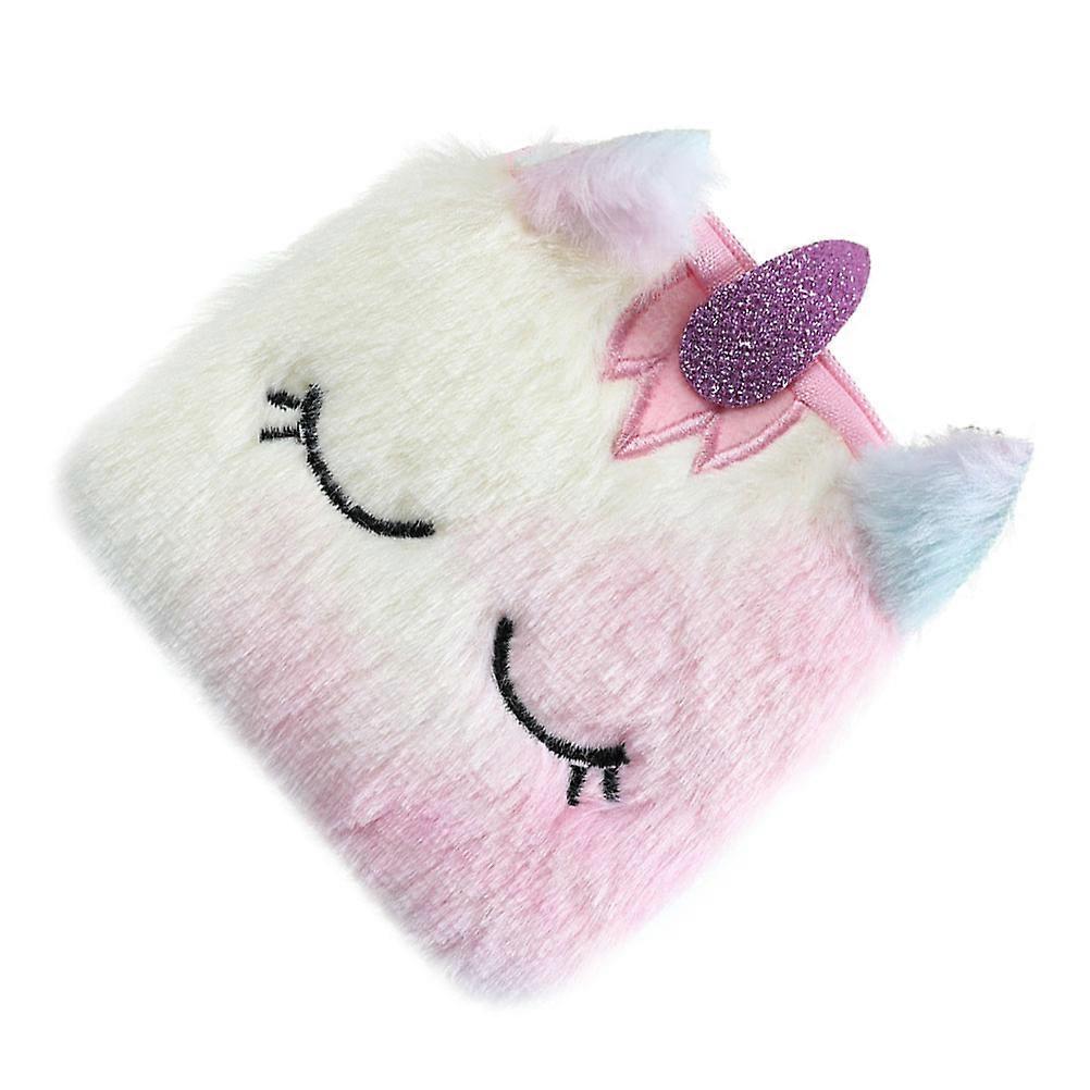 Unicorn Coin Pouch 2Pcs Adorable Wallet For Girls Daily Use Pink Portable Plush Storage Bag