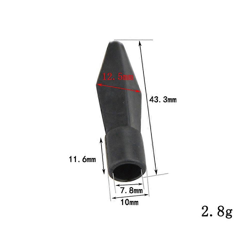 Arrow Heads Archery Plastic Arrow Head for Playing Set 1Set Flexible Black