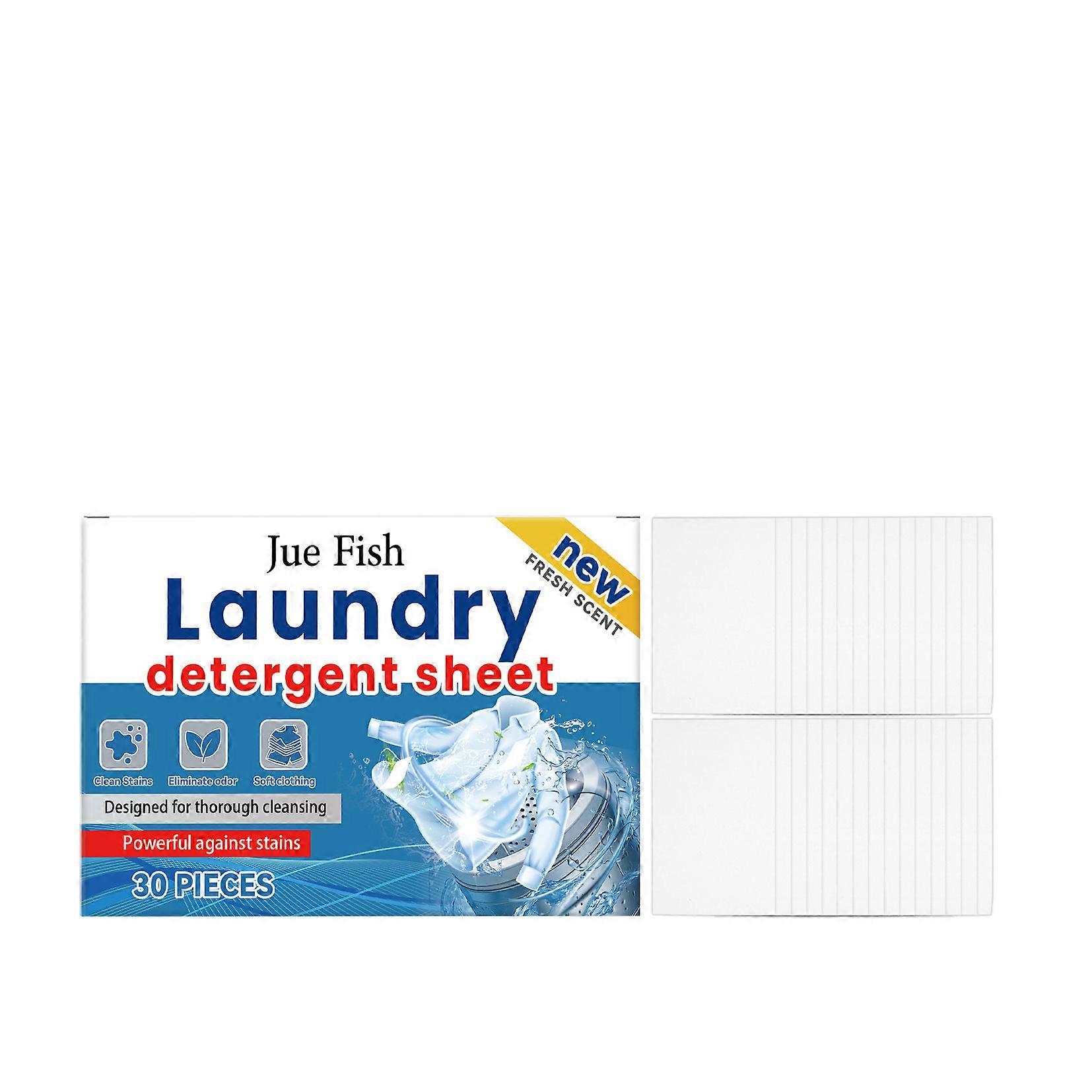 Laundry detergent tablets for daily use, cleans stains and is gentle on the skin.