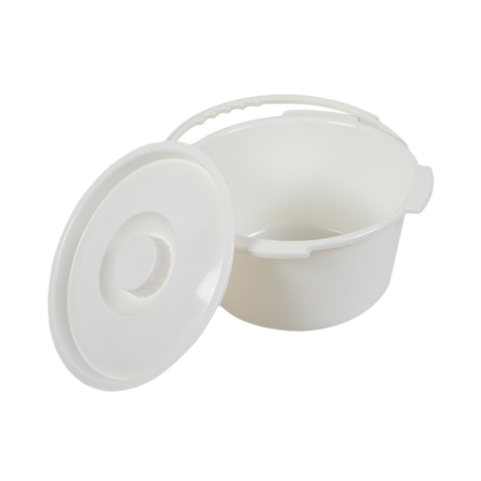 Commode Replacement Bucket Stable Toilet Commode for Hotel Hospital Bathroom