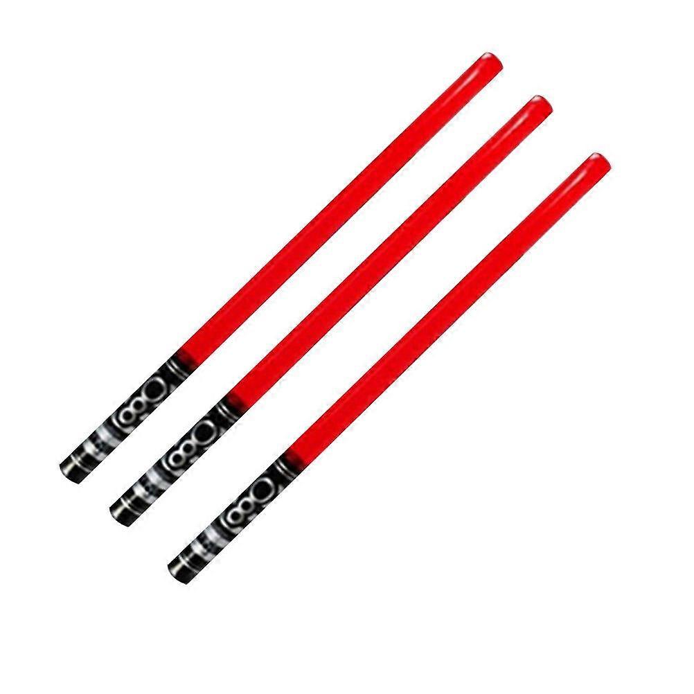 Kids Playing Inflatable Toys PVC Stick 9Pcs Red Inflatable Set