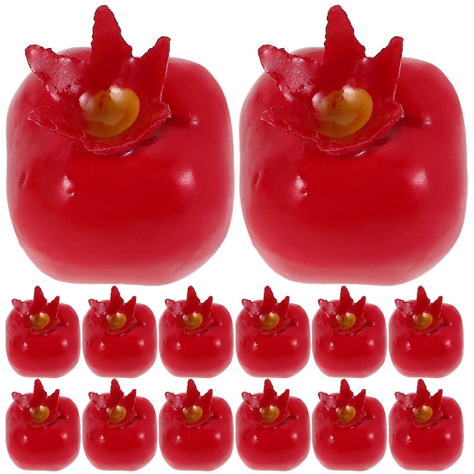 Artificial Pomegranate Fruit Foam Model for Home Display Decoration 150Pcs