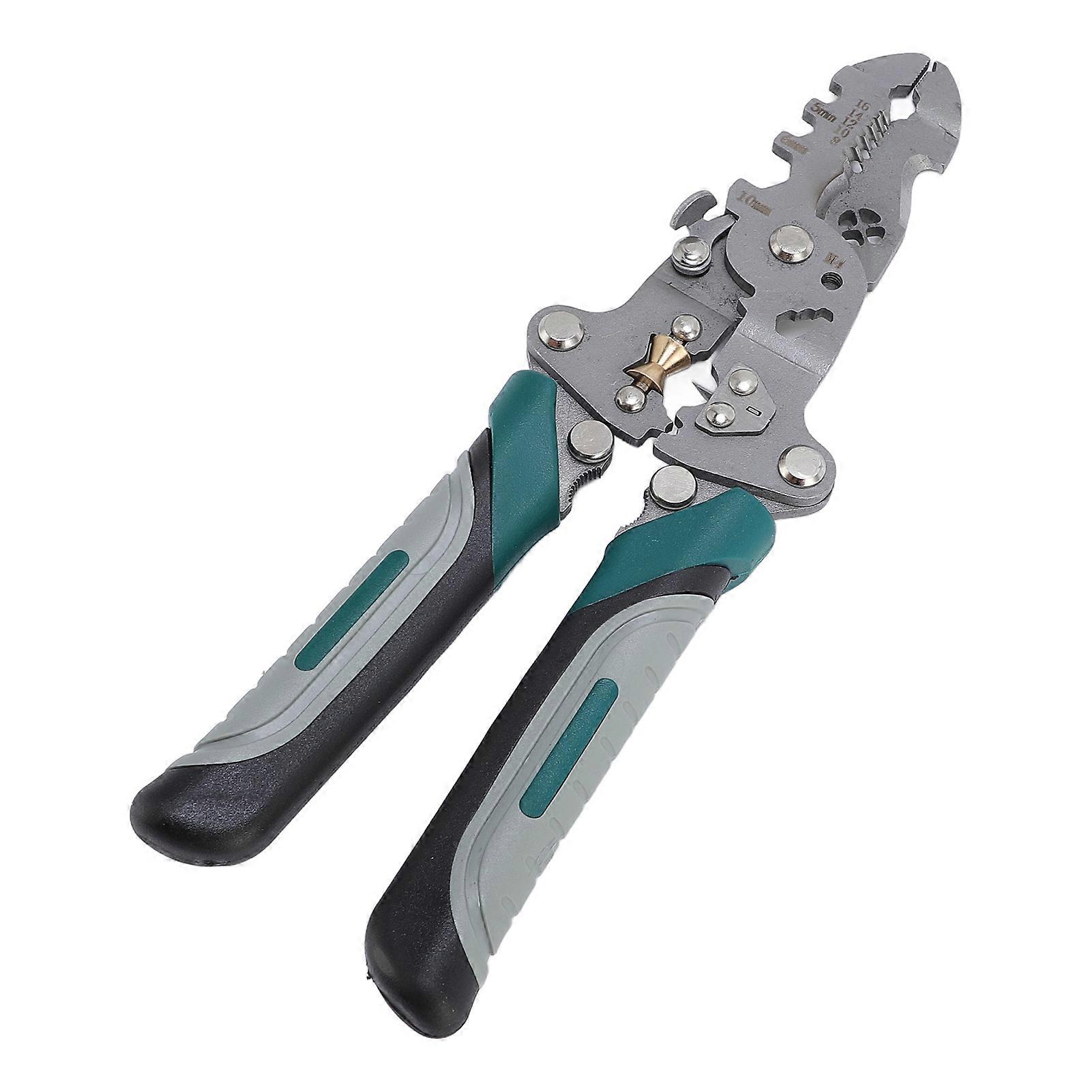 18-in-1 Wire Splitting Pressing Plier, Foldable Stripper 0.08-1.6mm