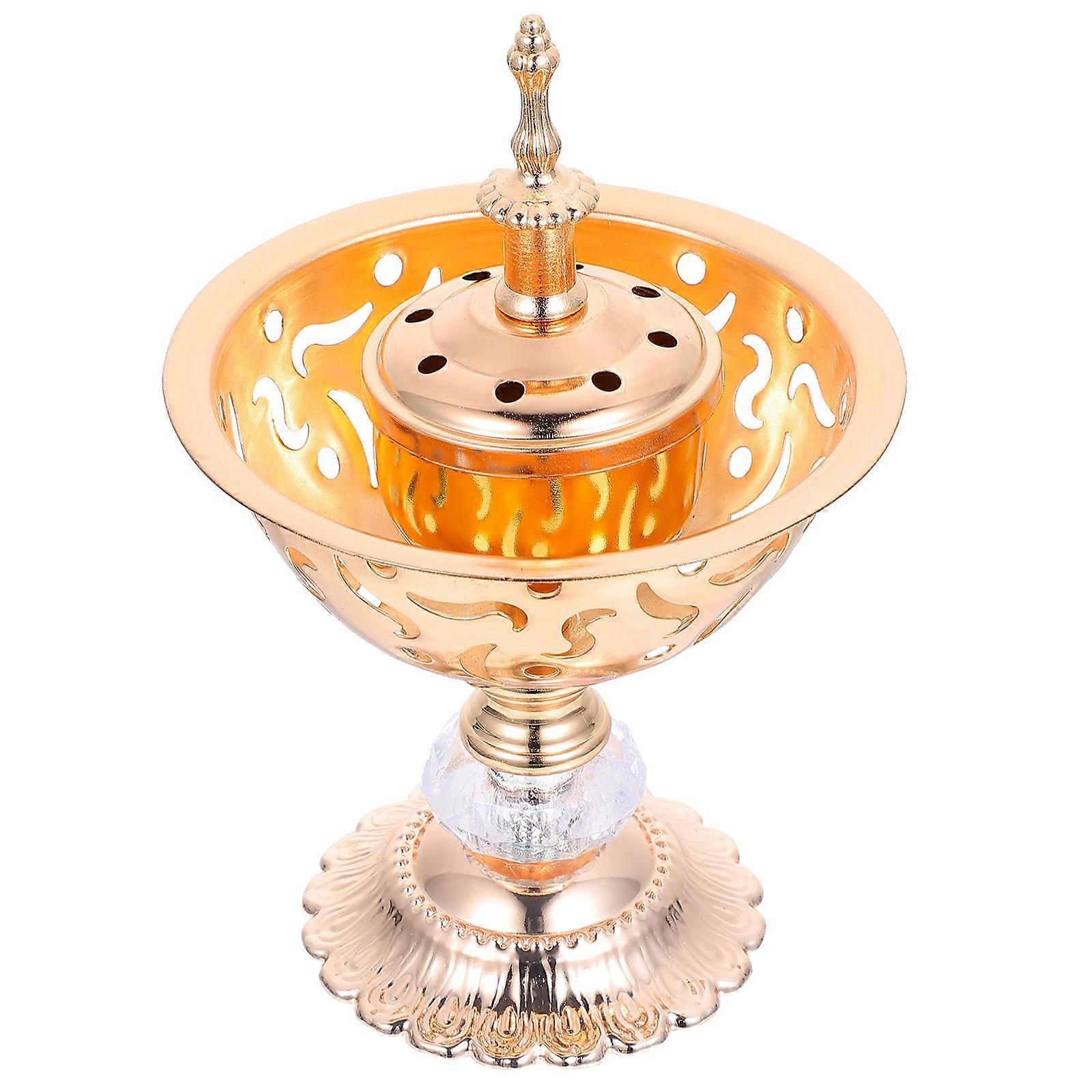 Decorative Iron Incense Burner for Meditation 3Pcs