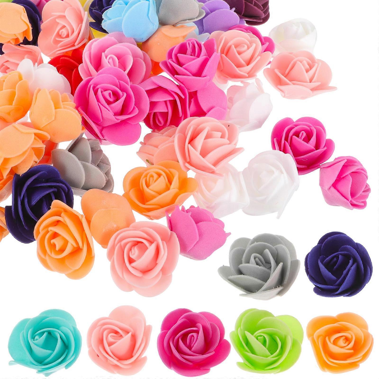 Preserved Rose Decor for DIY with 3Pcs 1 Bag Artificial Flower