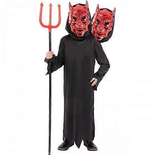 Smiffys Childrens/Kids Demon Reaper 2 Headed Costume