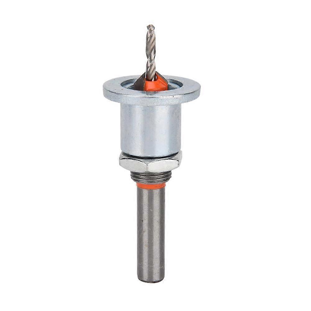 Countersink Drill Bit Set With Adjustable Depth Stop, QuickRelease CarbideTipped Bits For Wood Plastic Soft Metal