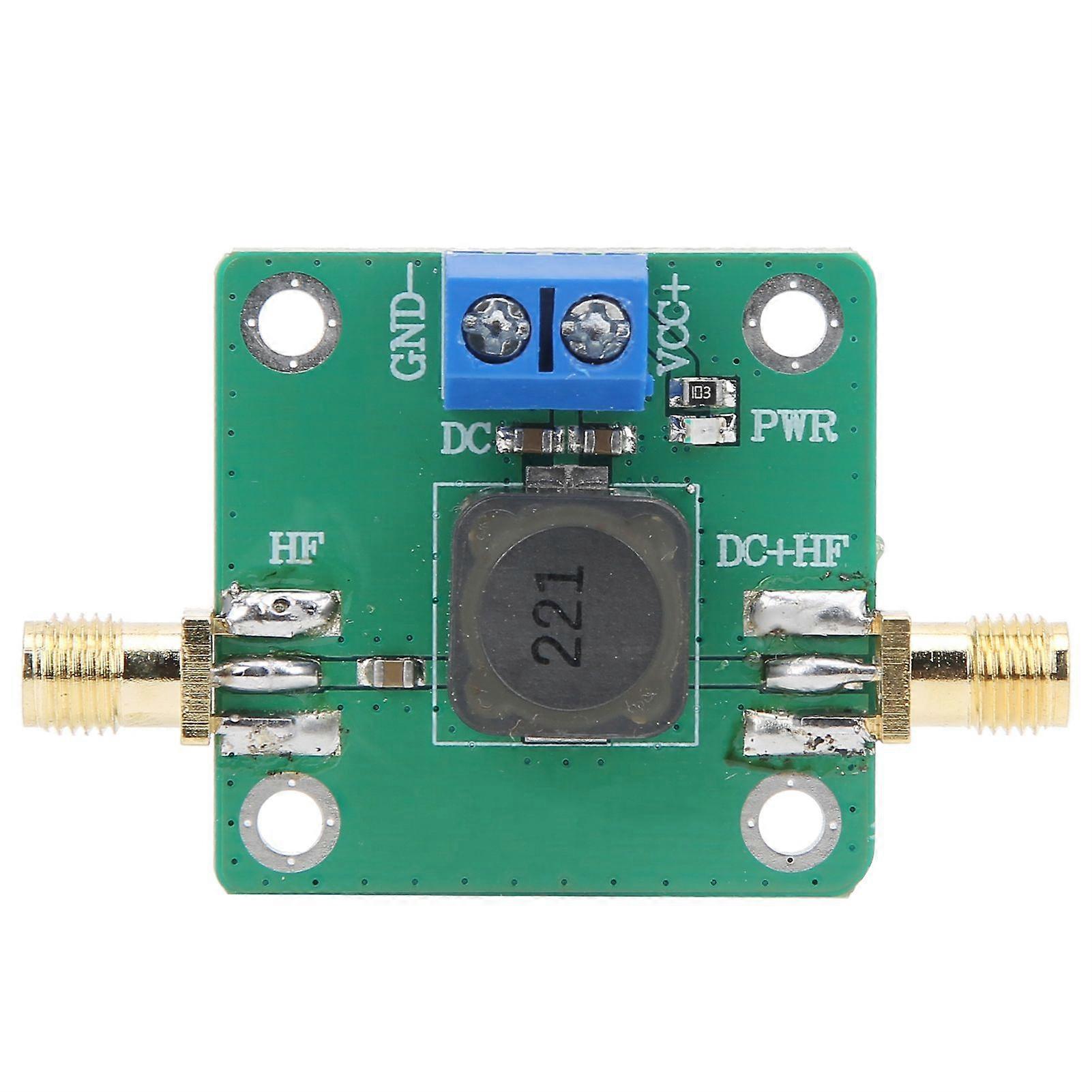 RF Bias Tee DC Feed Microwave Blocker 50K60MHz Biaser Electronic Component Industrial Supplies