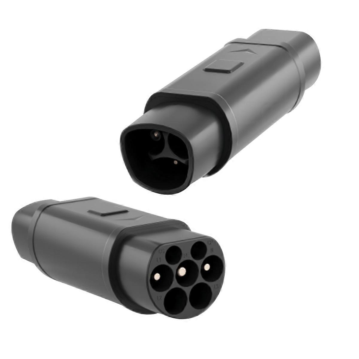 EV Connector Adaptor 32A For Tesla To GBT EVSE Adapter