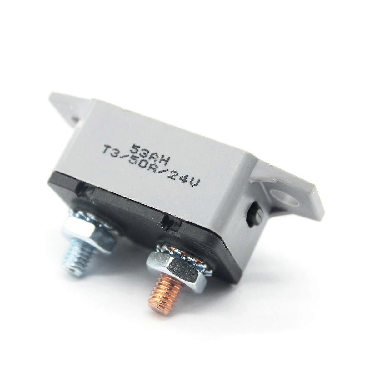 Manual Reset Circuit Breaker Grey for Circuit Protection 3Pcs