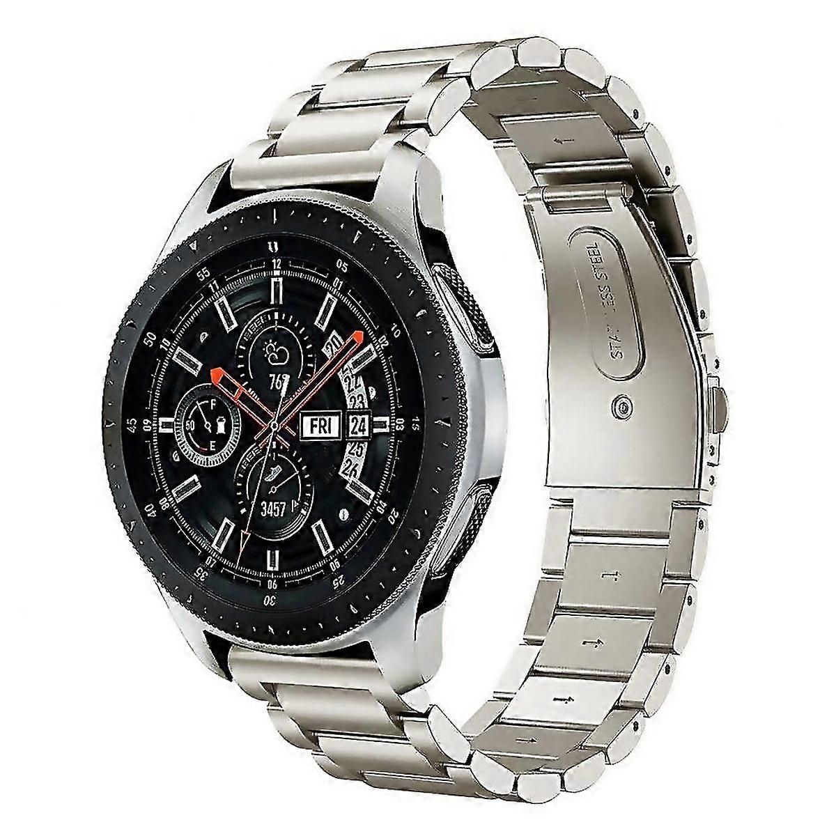 For Three Beads Flat Buckle Titanium Alloy Watch Easy To Clean And Maintain
