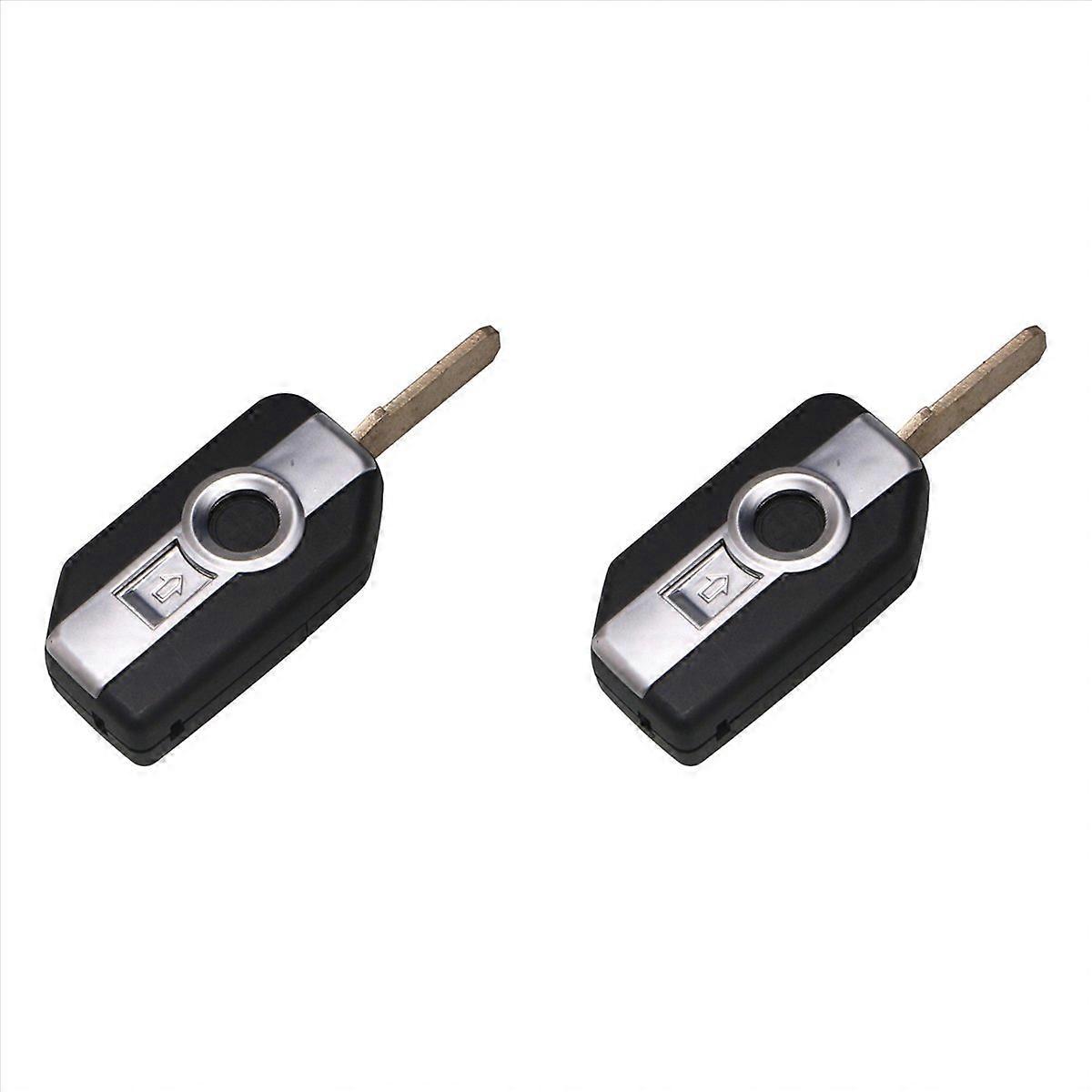 2X XSBM90GL XM38 Motorcycle Smart Flip Remote Key Shell for Withnot 8A Chip