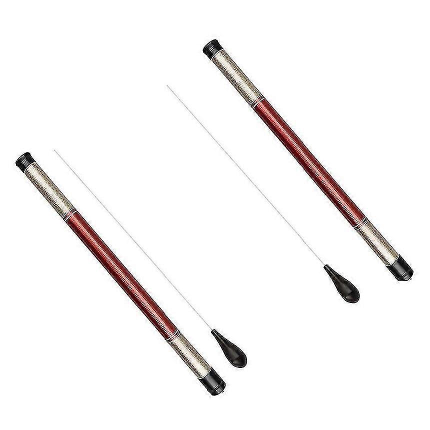 Ebony Conductor Baton with Storage Cylinder 16 Inch
