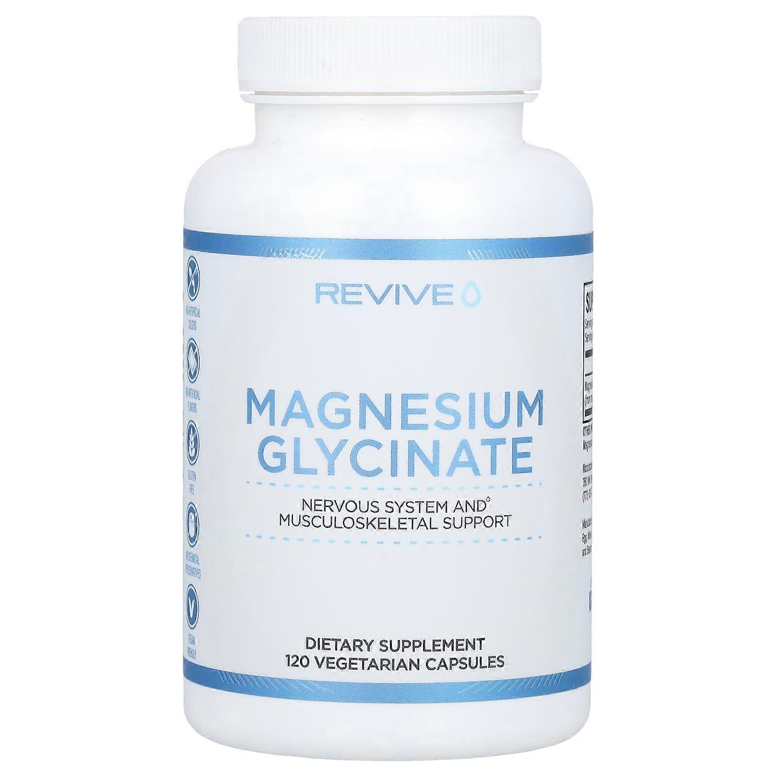 Magnesium Glycinate, 120 Vegetarian Capsules