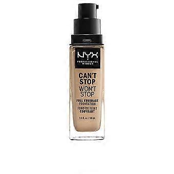 Nyx Professional Make-up Can't Stop Won't Stop Foundation mit voller Deckkraft #soft Beige Unisex