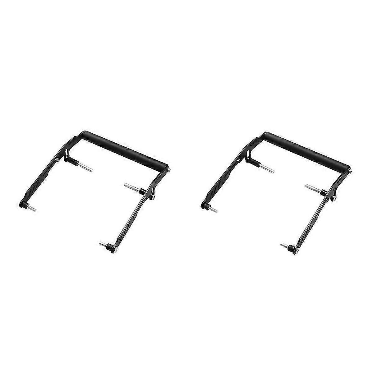 2Pcs Motorcycle Navigation Bracket Phone Expansion Bracket Multifunctional Bracket for 368G