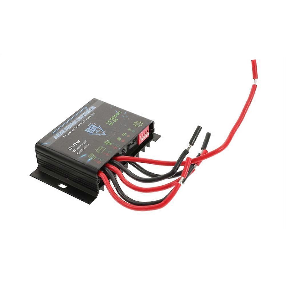 Solar Charge Controller 12v Generator Batteries Portable Regulator Panels IP65 Waterproof Long Service Protection