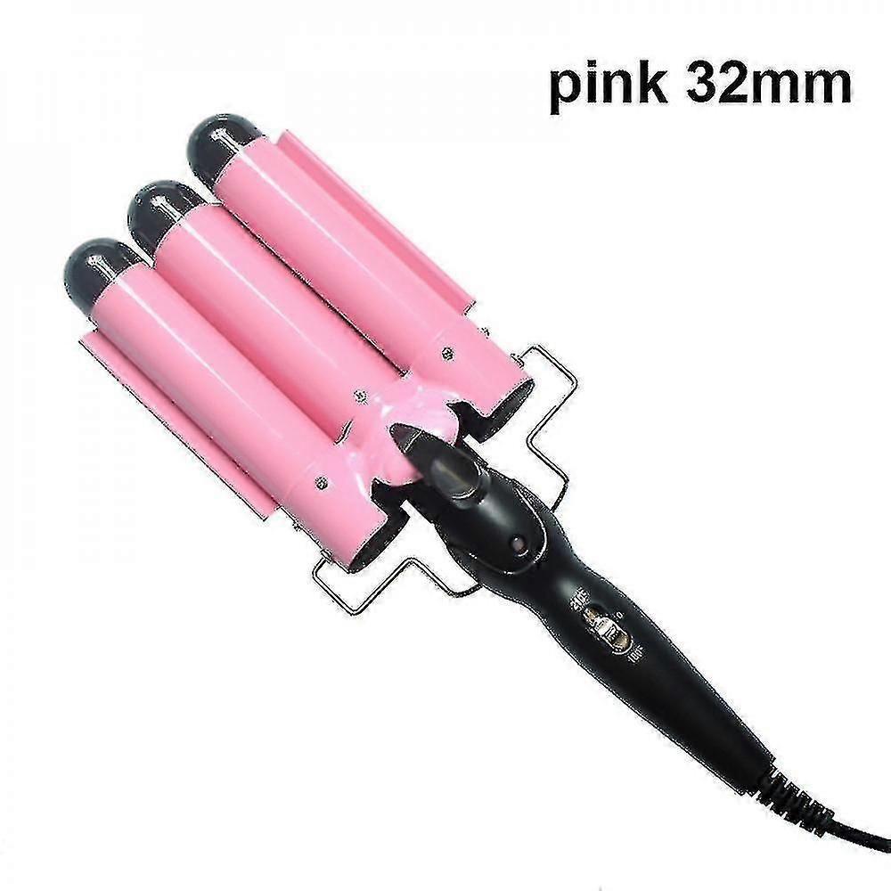 Triple Ceramic Curling Iron, Latest Version 3 Barrel Wand With Adjustable