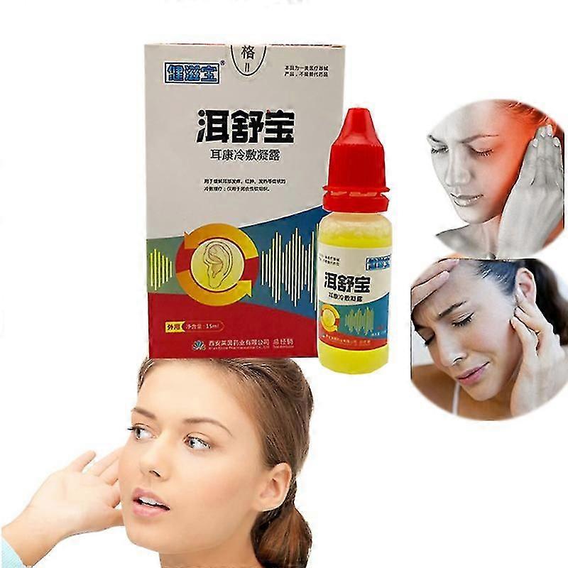 15ml Αυτί Υγρό Εξωτερικό Αυτί Κανάλι Ωτίτιδα Μέση Ψυχρή Συμπίεση Φυσιοθεραπεία Σταγόνες
