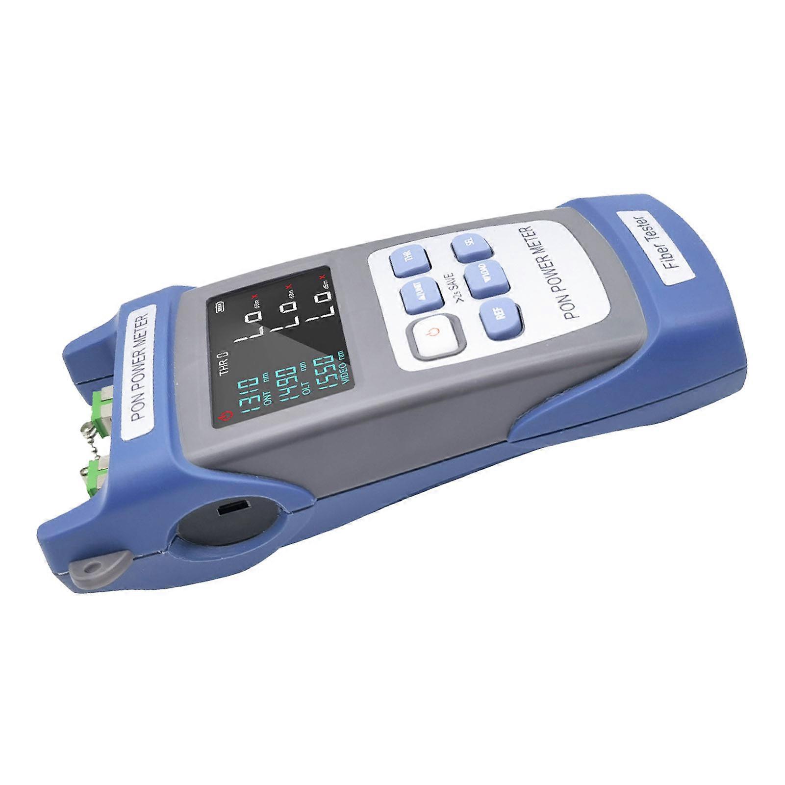 Optical Power Meter Handheld Fiber Optic Test Tool Kit Network Scanner Splitter Port Checker Detection Equipment 
