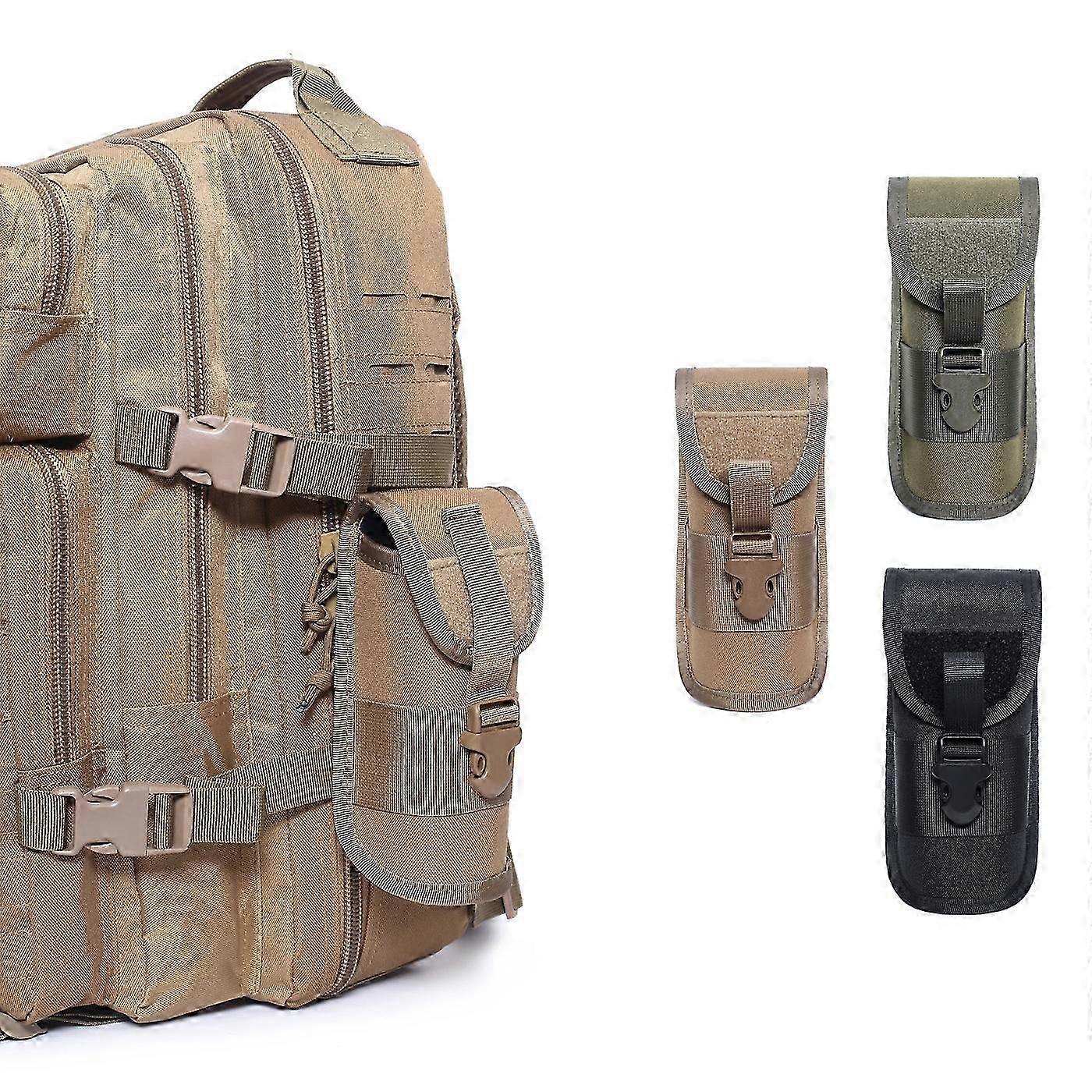 Tukeva taktisten silmälasien kotelo vyöpidikkeellä - suojaa aurinkolasisi