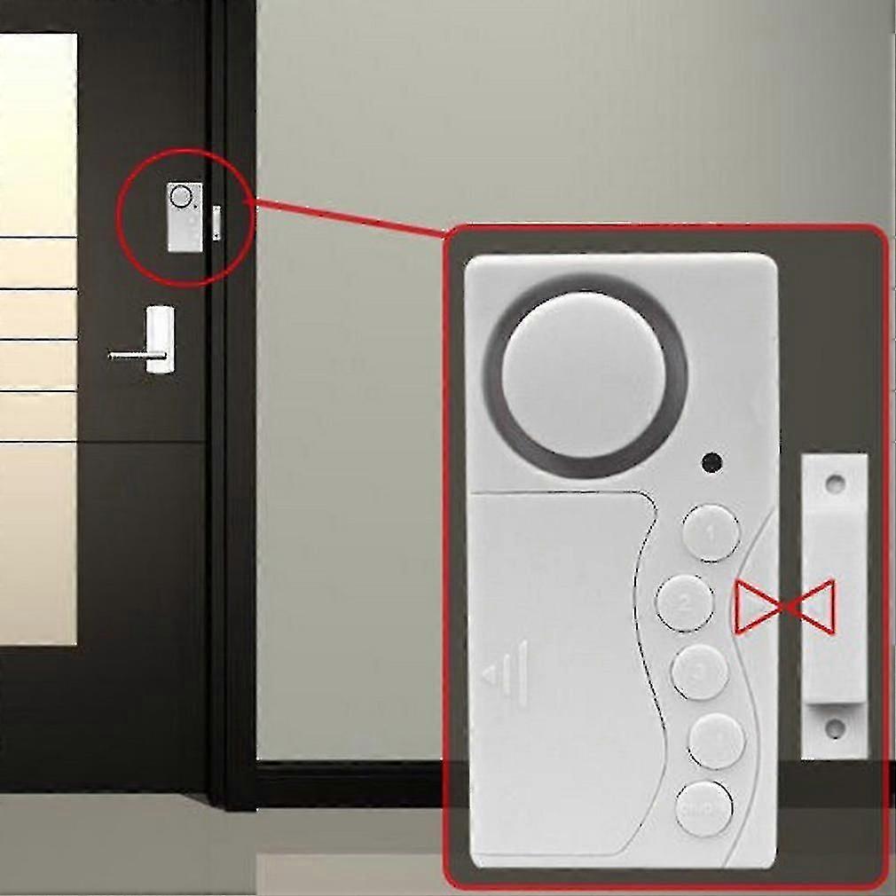 Magnetic Sensor Wireless Door Window Home Security Entry Burglar Alarm System
