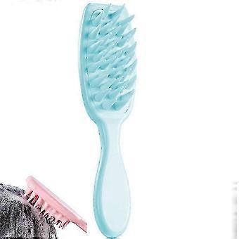 Hair Scalp Massager Shampoo Brush, Wet & Dry Scalp Care Head Scrubber Hair Washing