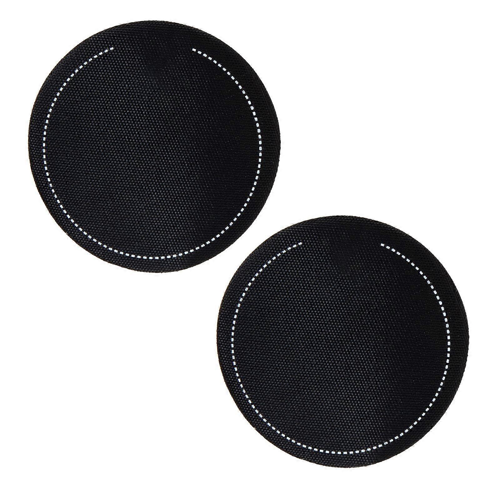 2Pcs Percussion Drum Set Anti-collision Reinforcement Sticker Single Step Sticker