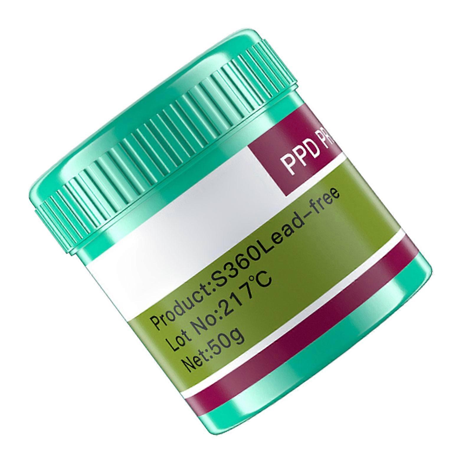 PPD Solder Pastes with 138°C/158°C/183°C/217°C Melting Point Solder Pastes for Rework Station Tool Welding Pastes Multicolor