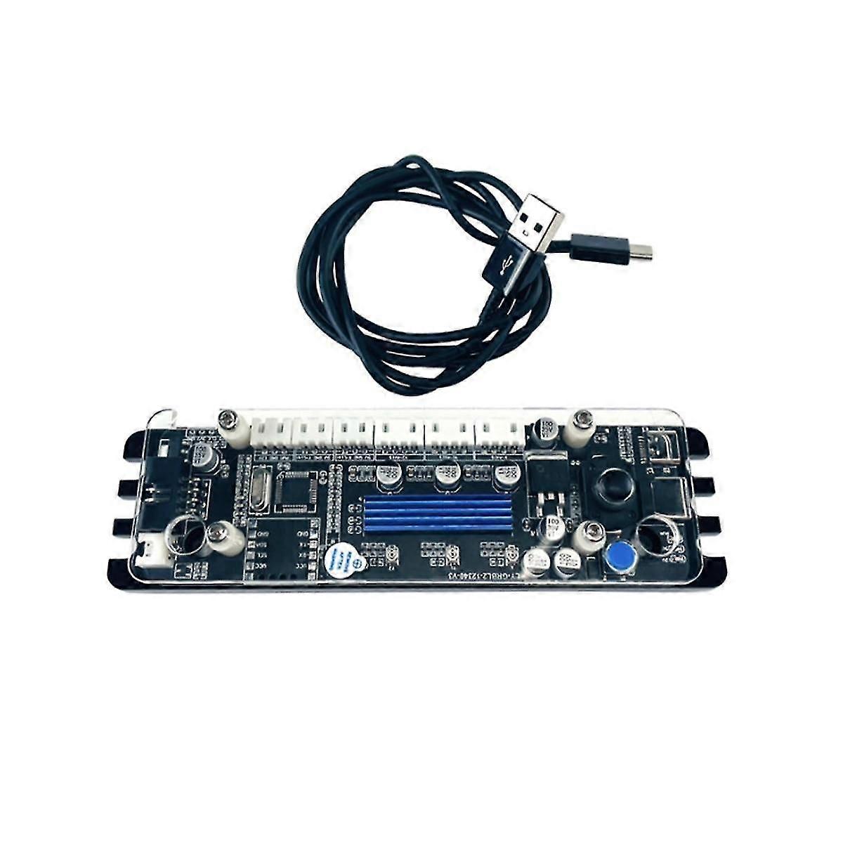 Grbl1.1 32-bit Type-c Control Board pour Machine de gravure laser Pilote intégré à deux axes,(a)