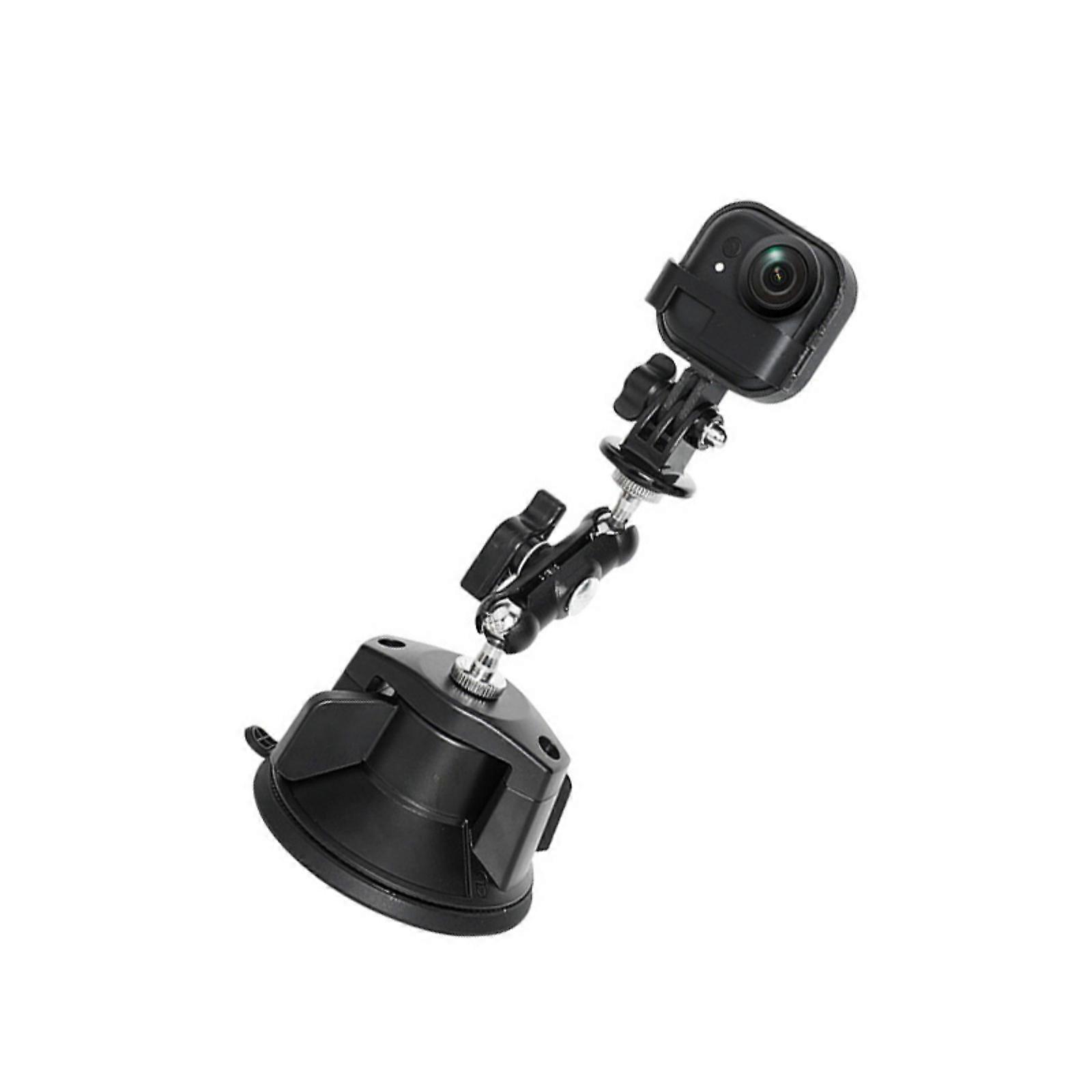 Plastic Suction Mount With Flexible Positioning for Go Ultra Camera Adventure Recording On Flat Surfaces Multicolor