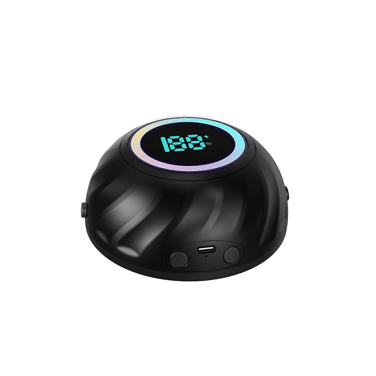 Automatic USB Charging Whiskey Smoker Device with 6 Wood Varieties Rechargeable Cocktail Infuser With Surrounding Light Multicolor