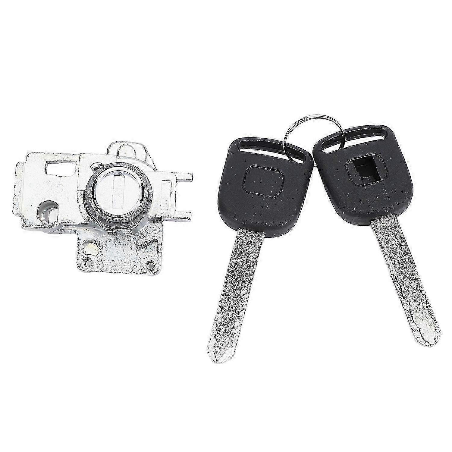 Driver Side Door Lock Cylinder Set with 2 Keys 72185 TA0 A01 Perfect Fit Front Left Door Lock Kit fo
