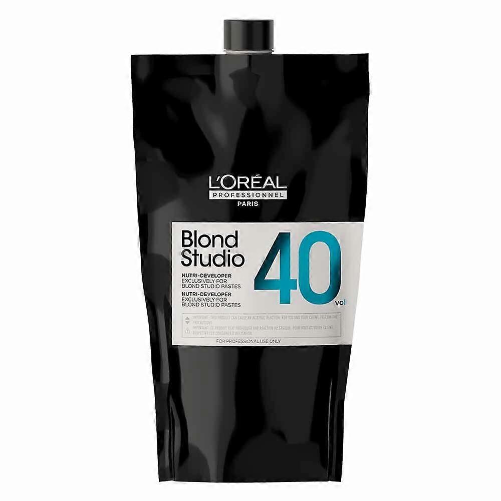 L'Oreal Professionnel, Blond Studio Nutri-Developer, Crema schiarente e ossidante per capelli, 1000 ml