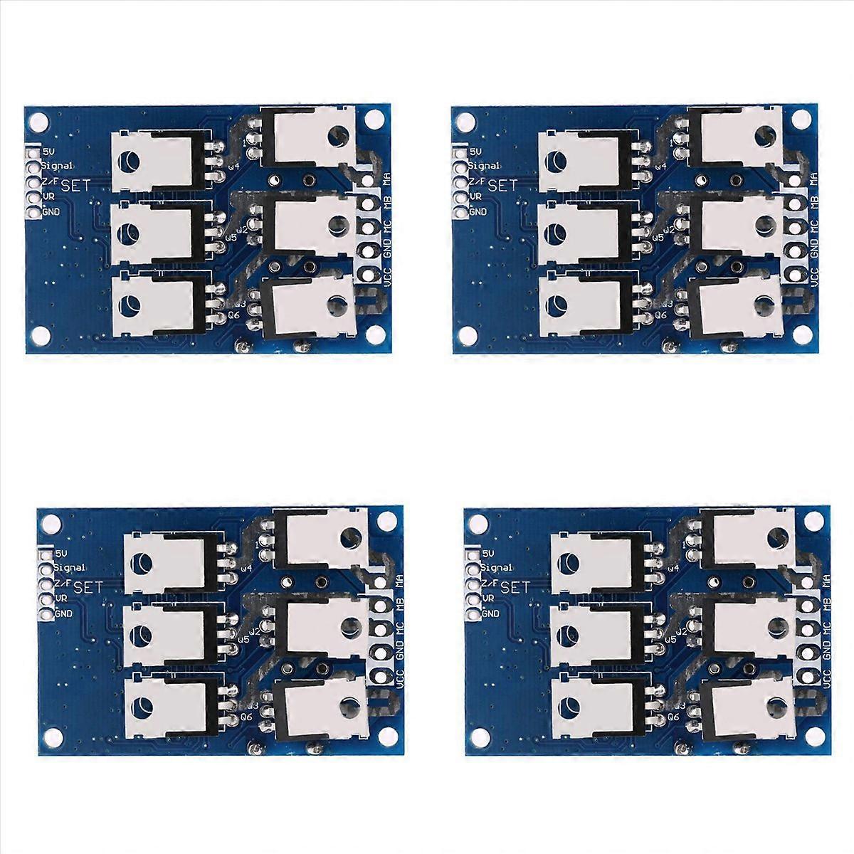 4X DC 12V-36V 500W Brushless Motor Controller Without Hall PWM Control Balanced Car Driver Board Use