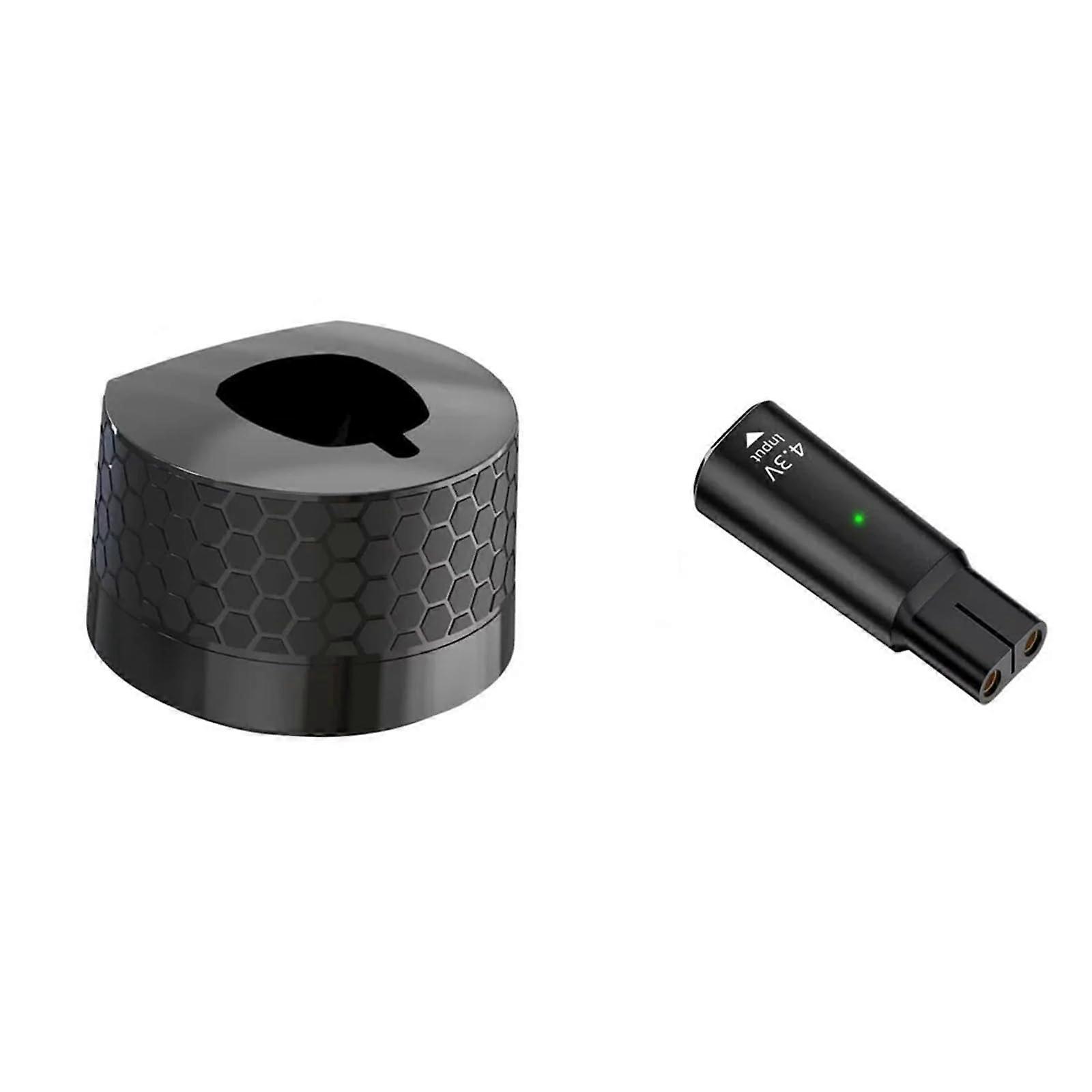 TypeC Wall Mounted Charging Base for OneBlade QP2520 QP2530 QP2620 QP2630 Shaver Black