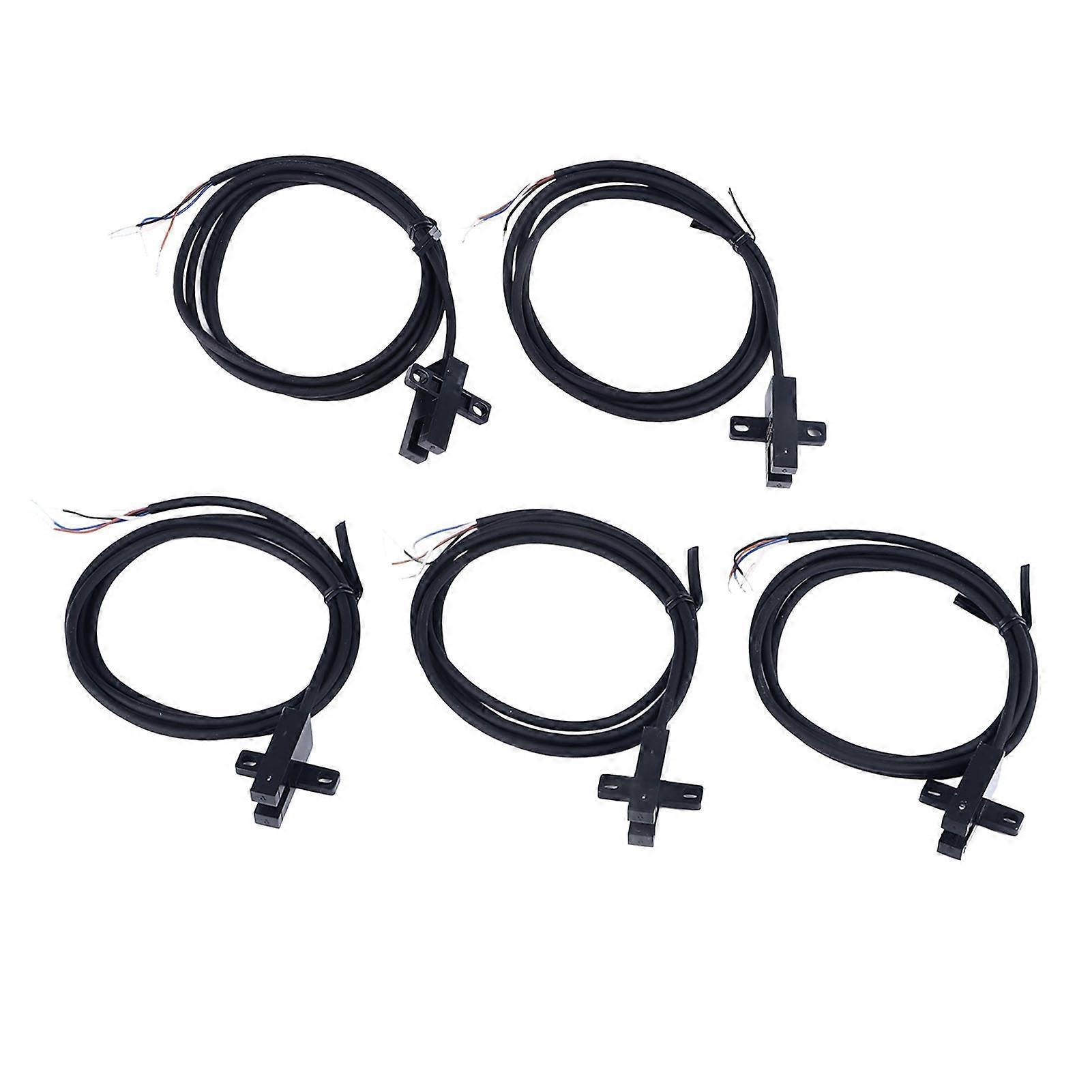U Shaped Slot Photoelectric Switch Sensor - 5Pcs for Detection Accessory