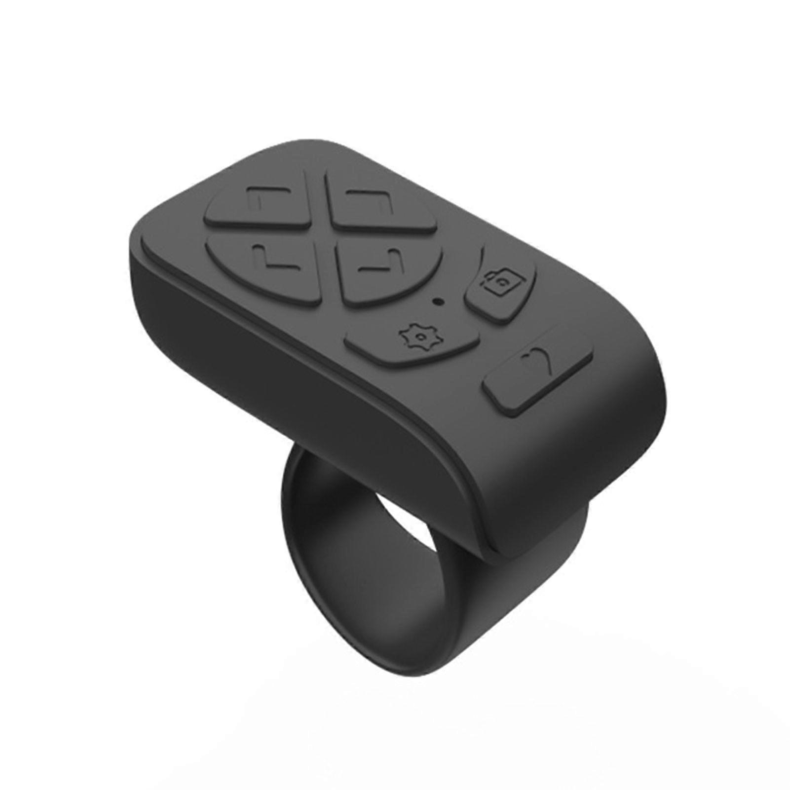 Remote Control Stable Connection Universal Portable Wireless Bluetooth-compatible Fingertip Selfie Video Controller Automatic Page Tuner