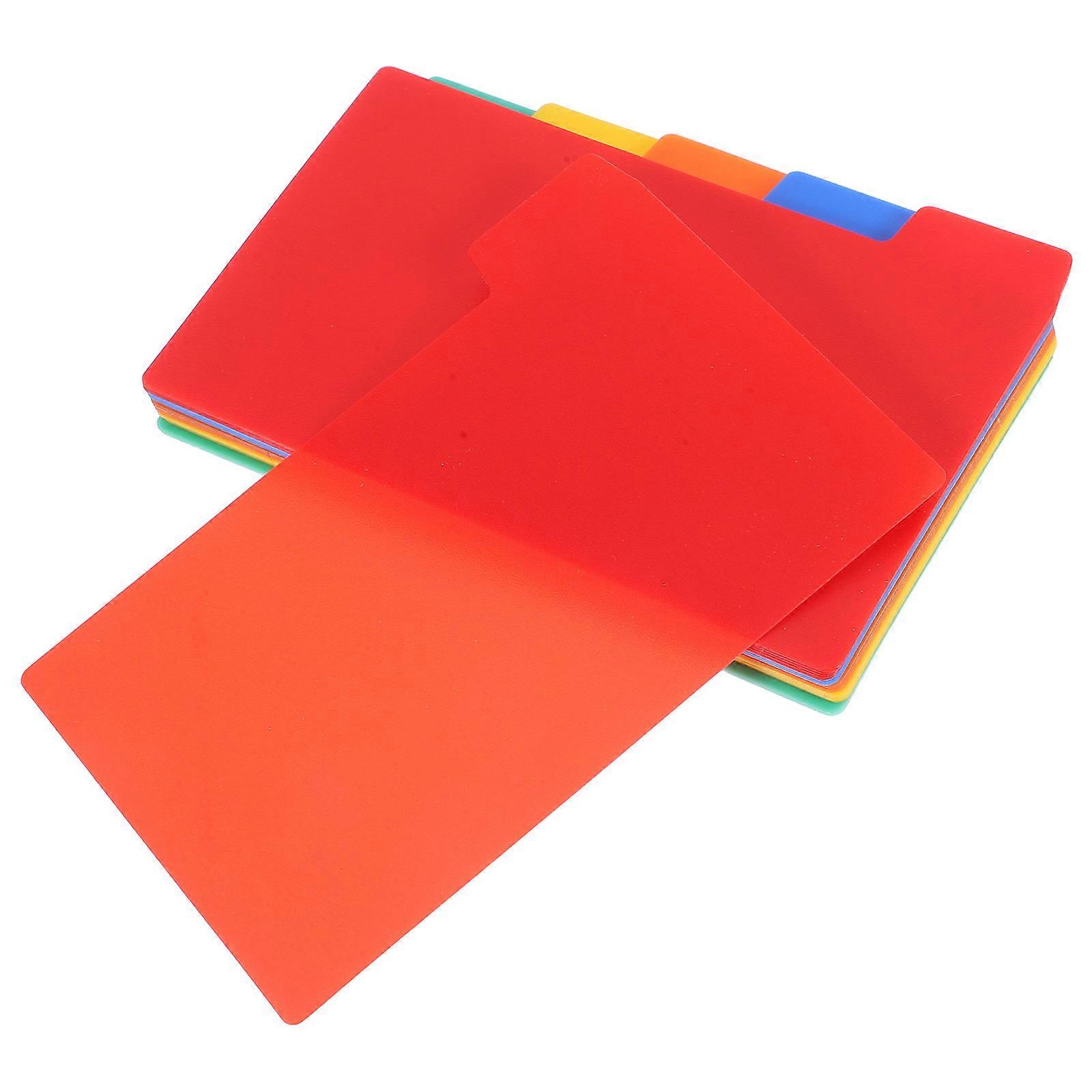 Business Index Card Dividers Categorization Document Management Professionals Rectangular PVC Material Labeling 30Set