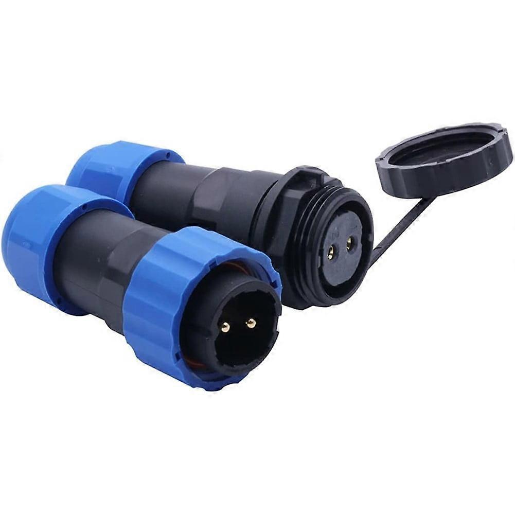 SP20 IP68 Waterproof 2 to 14 pin Plug and Socket Inline Connector Aviation