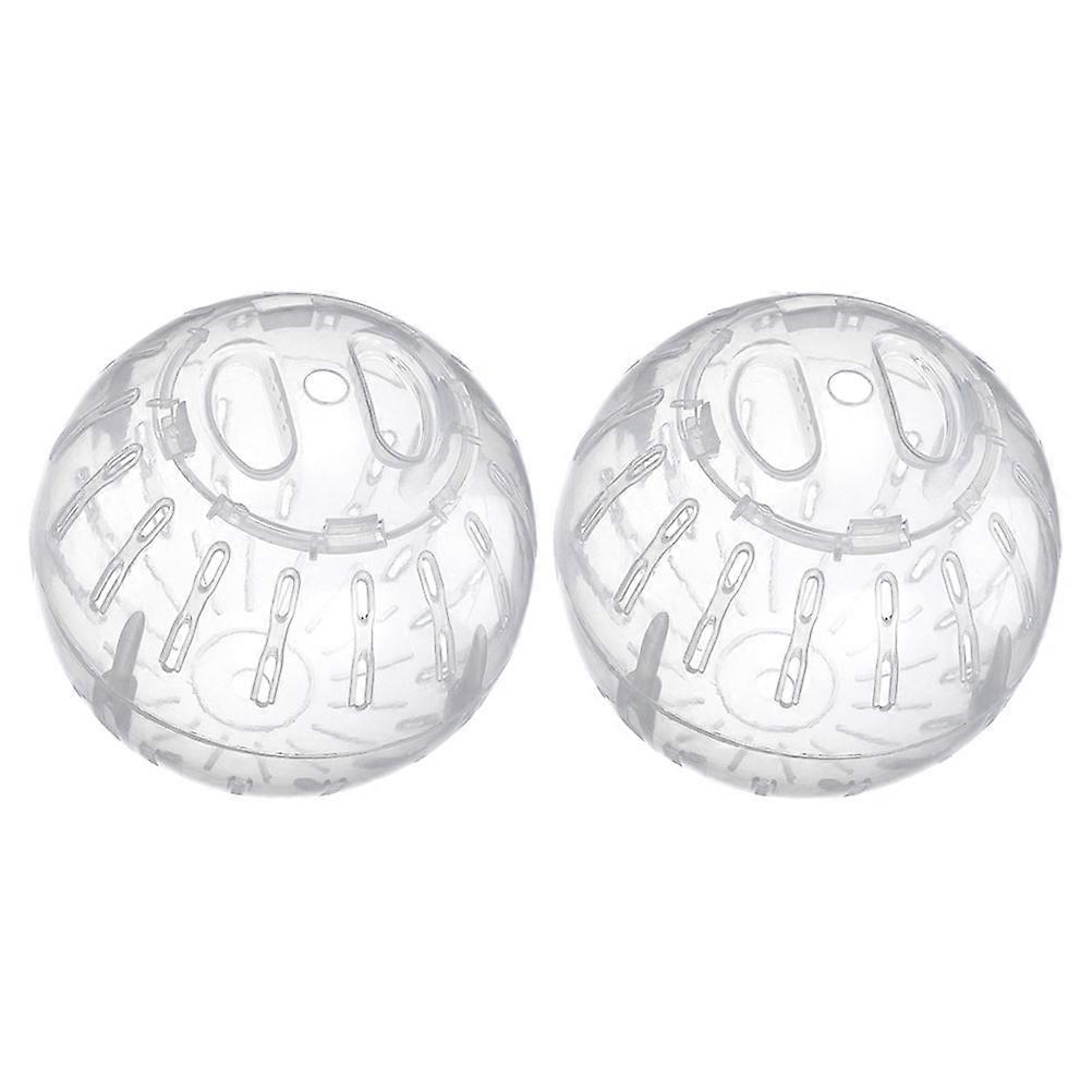 Mini Rolling Ball Hamster Exercise Ball for 2Pcs Small Pet Entertainment