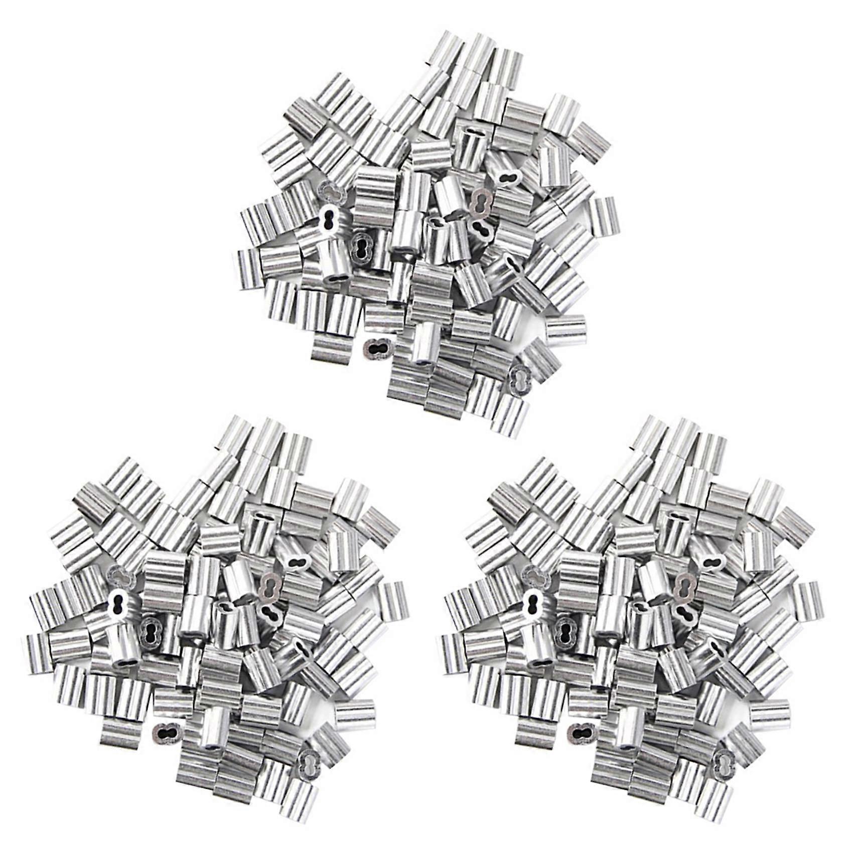 360X Aluminum Crimping Loop Sleeve for 2mm Diameter Wire Rope and Cable