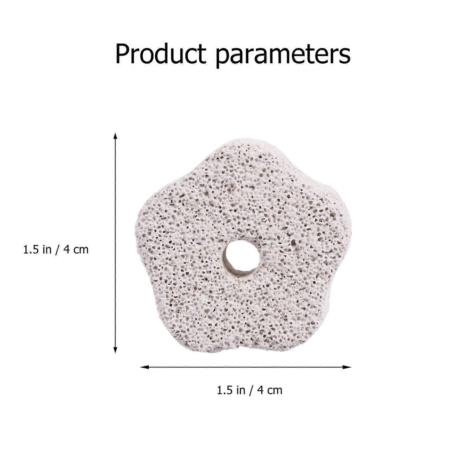 12 قطعة الأليفة المعدنية الحجر مضغ لعبة طاحونة الأسنان مع ثقب لأرنب الهامستر