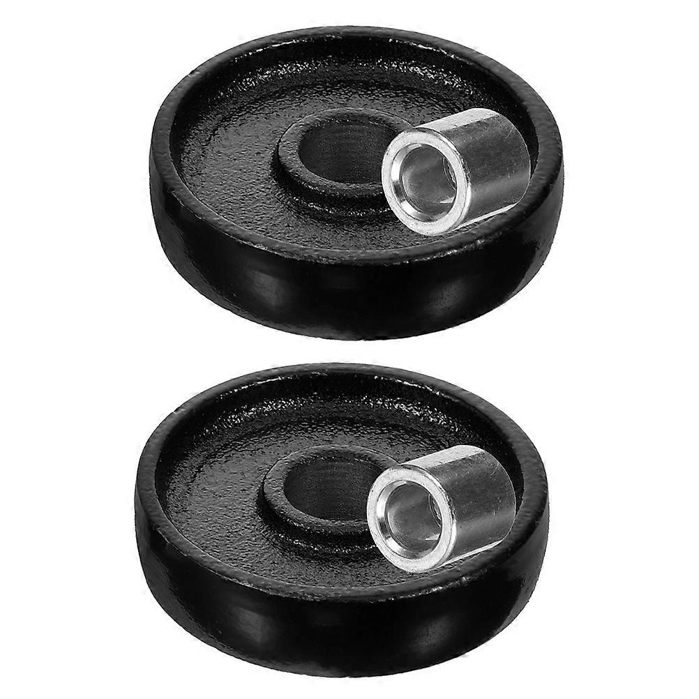 Universal Jack Wheel for Hydraulic Jack 2Pcs Front Wheel Replacement